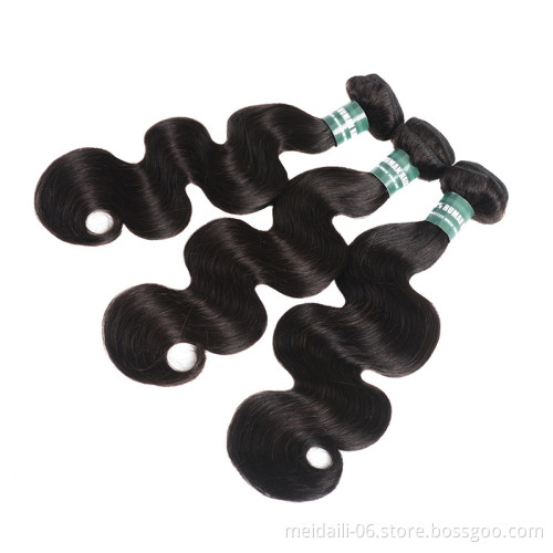 Original malaysian hair high quality cheap raw remy body wave silver human hair bundles virgin cuticle aligned hair extensions